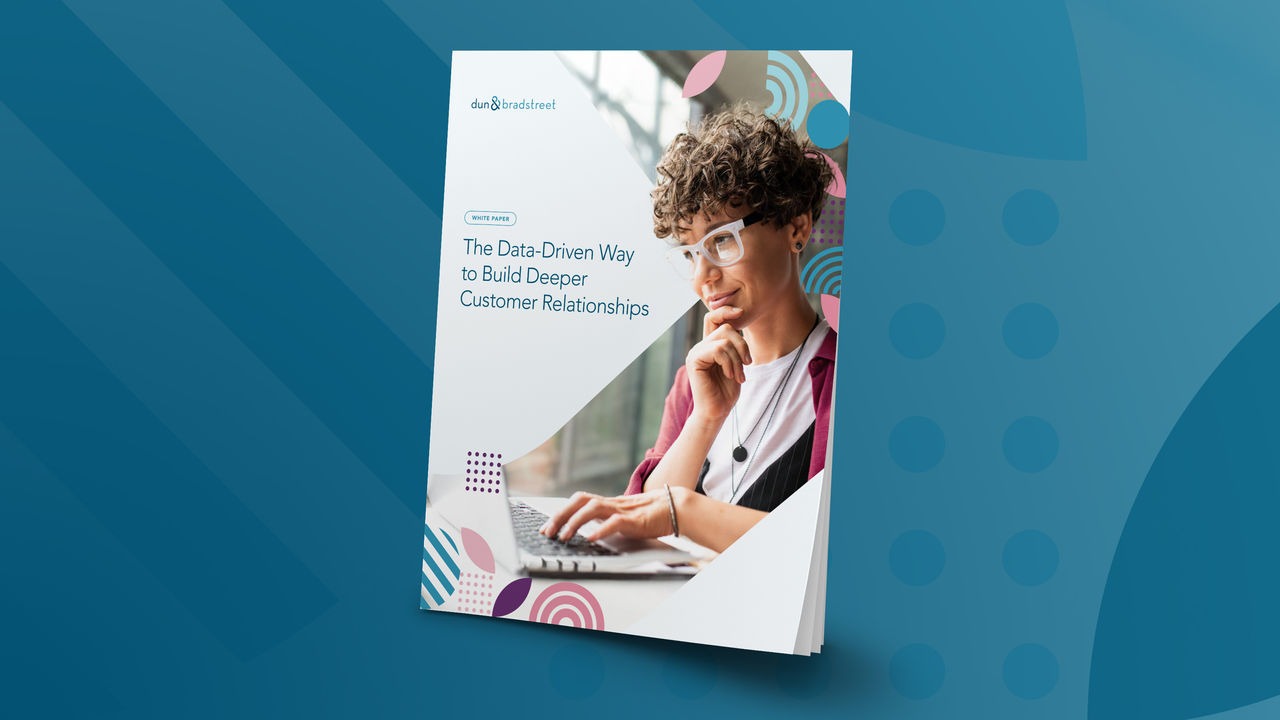 Mockup of Data Driven Way Sales white-paper